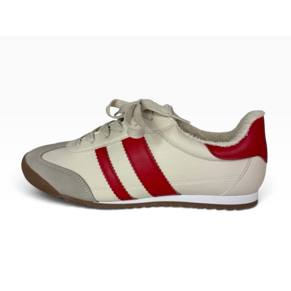 Dolce Vita DV Women's 9 Revie Sneaker Lace Up Red Multi NEW